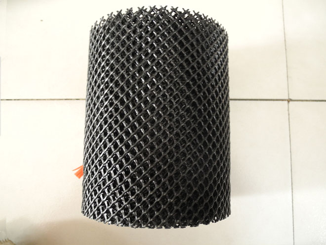 HDPE plastic gutter mesh